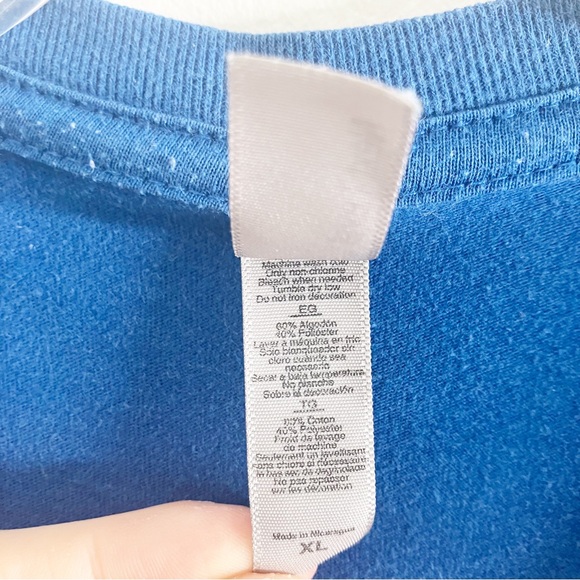 Odell Brewing Company Fort Collins Colorado Blue T-Shirt Size XL EUC - Picture 2 of 3